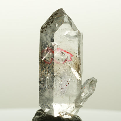 Enhydro Skelett Phantom Amethyst Doppelender, 1x Blase Goboboseb, Namibia 41*20*16mm #14837