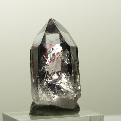 Enhydro Harlekin Lemurian Phantom Amethyst mit Epidot Streep Mine, Namibia 35*17*15mm #14840
