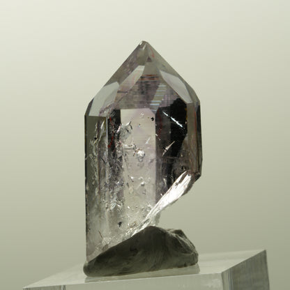 Enhydro Harlekin Lemurian Phantom Amethyst mit Epidot Streep Mine, Namibia 35*17*15mm #14840