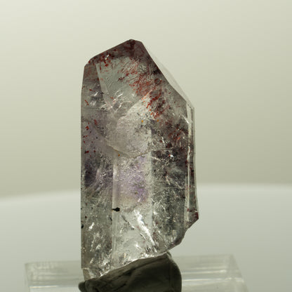 Harlekin Skelett Phantom Amethyst Spitze Streep Mine, Goboboseb, Namibia 35*16*11mm #14841