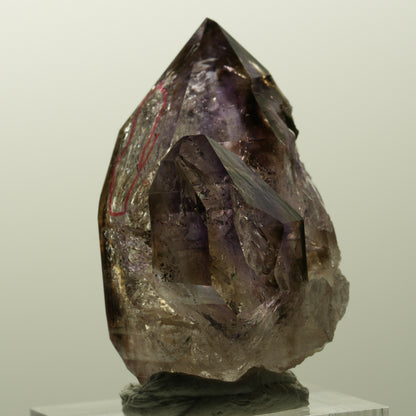 Enhydro Skelett Phantom Amethyst Spitze, 2x Blase (große) Streep Mine, Namibia 40*37*24mm #14842