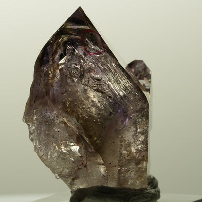Enhydro Skelett Phantom Amethyst Spitze, 2x Blase (große) Streep Mine, Namibia 40*37*24mm #14842