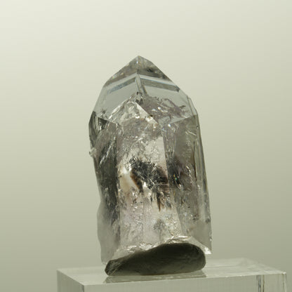 Lemurian Phantom Amethyst mit Analcim, Hämatit Streep Mine, Goboboseb, Namibia 32*18*13mm #14844
