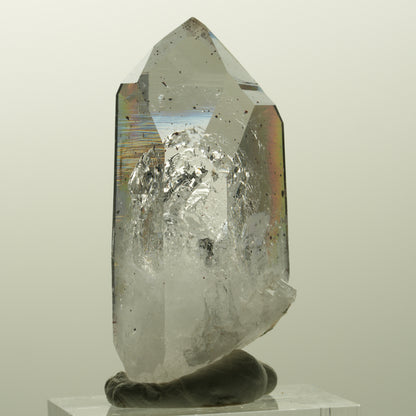 Harlekin Lemurian Phantom Amethyst Spitze Streep Mine, Goboboseb, Namibia 41*19*16mm #14846