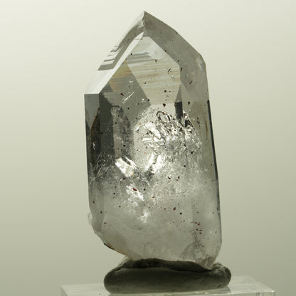 Harlekin Lemurian Phantom Amethyst Spitze Streep Mine, Goboboseb, Namibia 41*19*16mm #14846