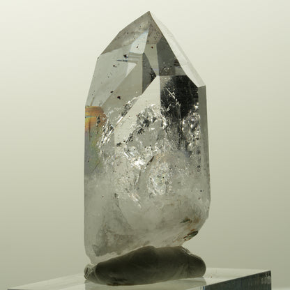 Harlekin Lemurian Phantom Amethyst Spitze Streep Mine, Goboboseb, Namibia 41*19*16mm #14846