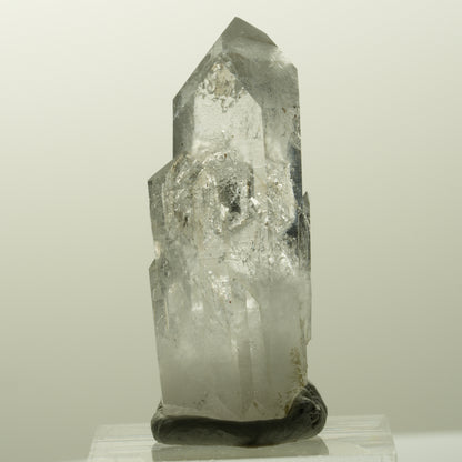 Seltene Phantom Skelett Rauchquarz Spitze Streep Mine, Goboboseb, Namibia 42*17*15mm #14849