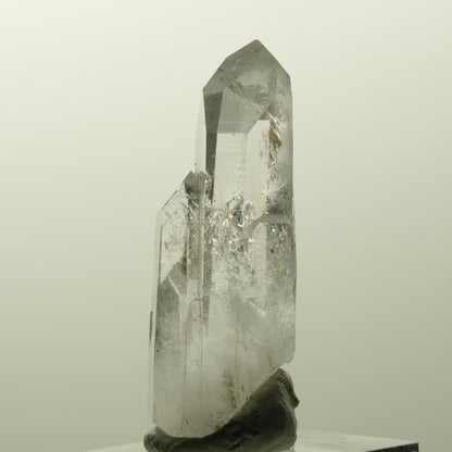 Seltene Phantom Skelett Rauchquarz Spitze Streep Mine, Goboboseb, Namibia 42*17*15mm #14849