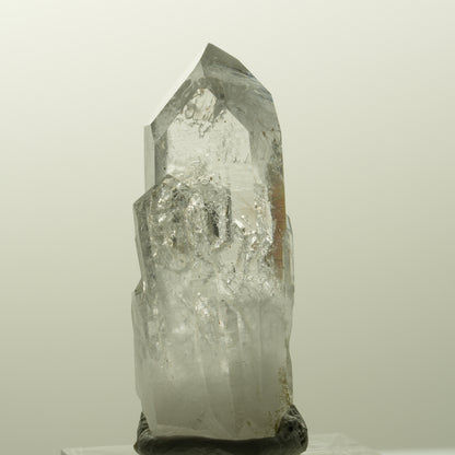 Seltene Phantom Skelett Rauchquarz Spitze Streep Mine, Goboboseb, Namibia 42*17*15mm #14849