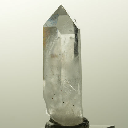 Lemurian Phantom Amethyst mit Hämatit Streep Mine, Goboboseb, Namibia 53*19*15mm #14850