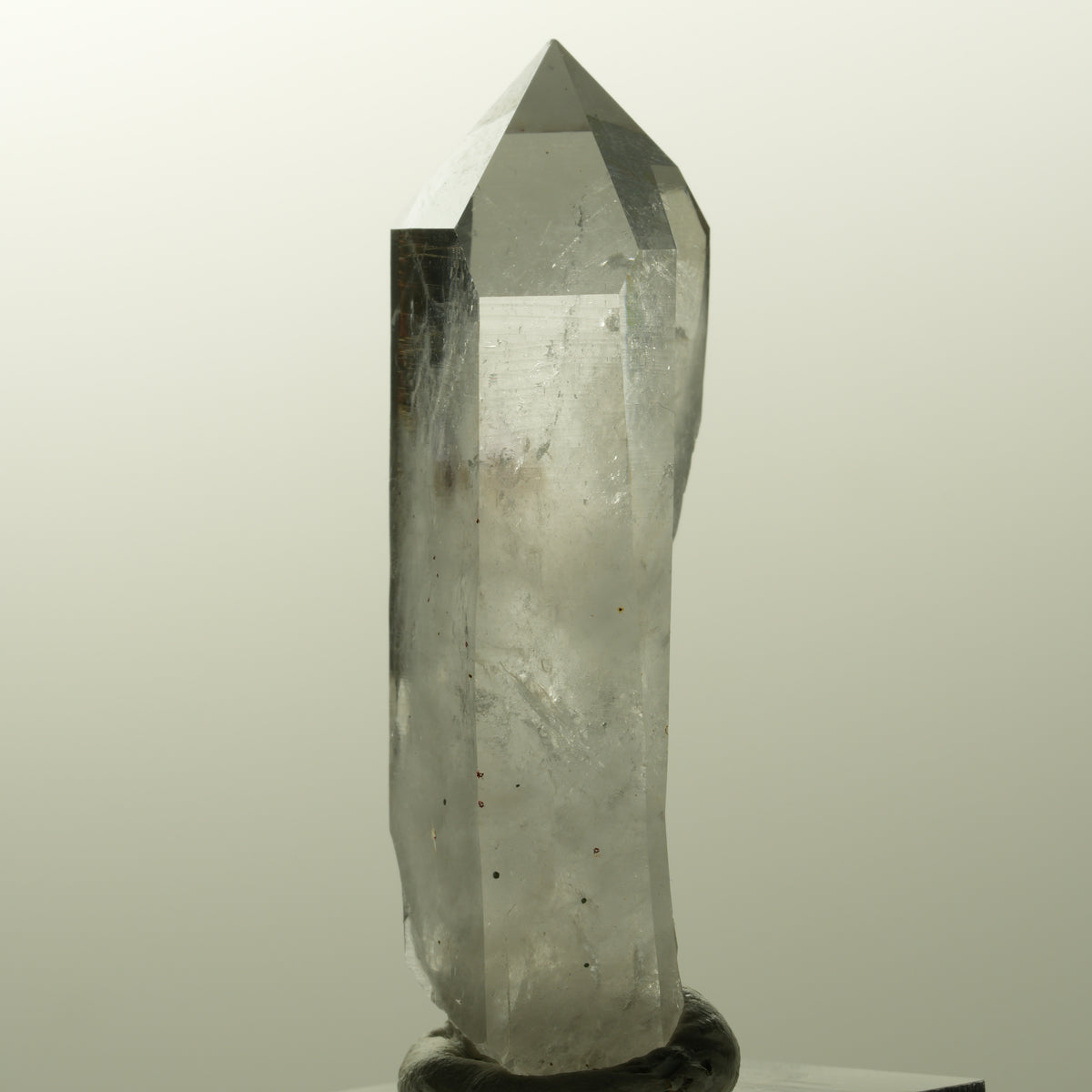 Lemurian Phantom Amethyst mit Hämatit Streep Mine, Goboboseb, Namibia 53*19*15mm #14850