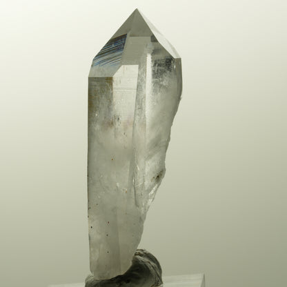 Lemurian Phantom Amethyst mit Hämatit Streep Mine, Goboboseb, Namibia 53*19*15mm #14850