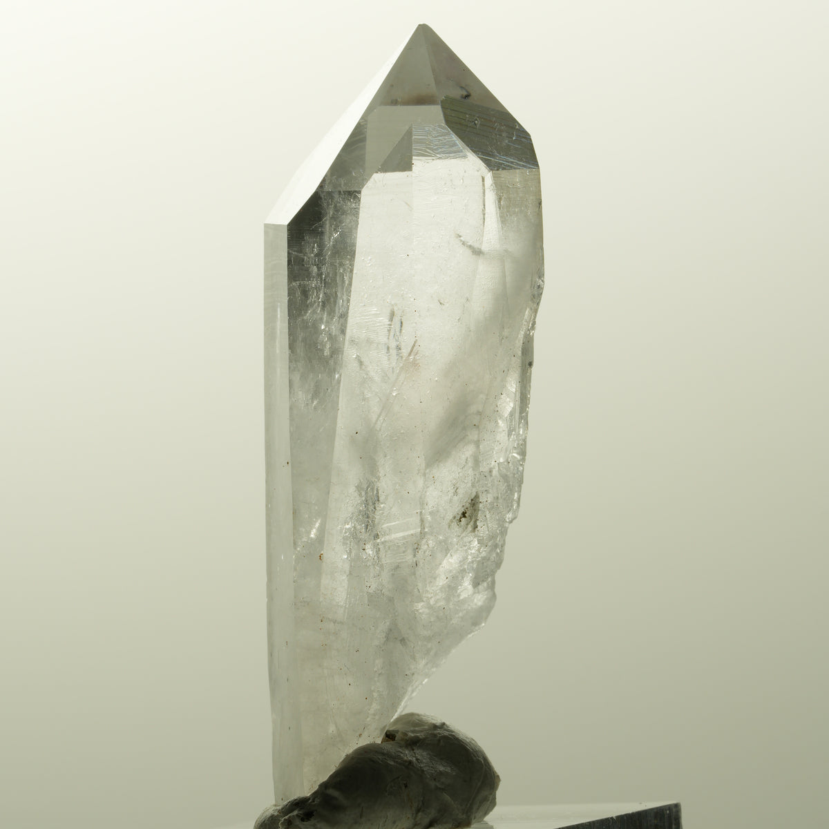 Lemurian Phantom Amethyst mit Hämatit Streep Mine, Goboboseb, Namibia 53*19*15mm #14850