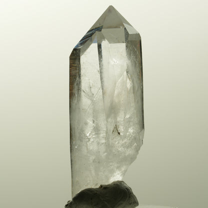 Lemurian Phantom Amethyst mit Hämatit Streep Mine, Goboboseb, Namibia 53*19*15mm #14850