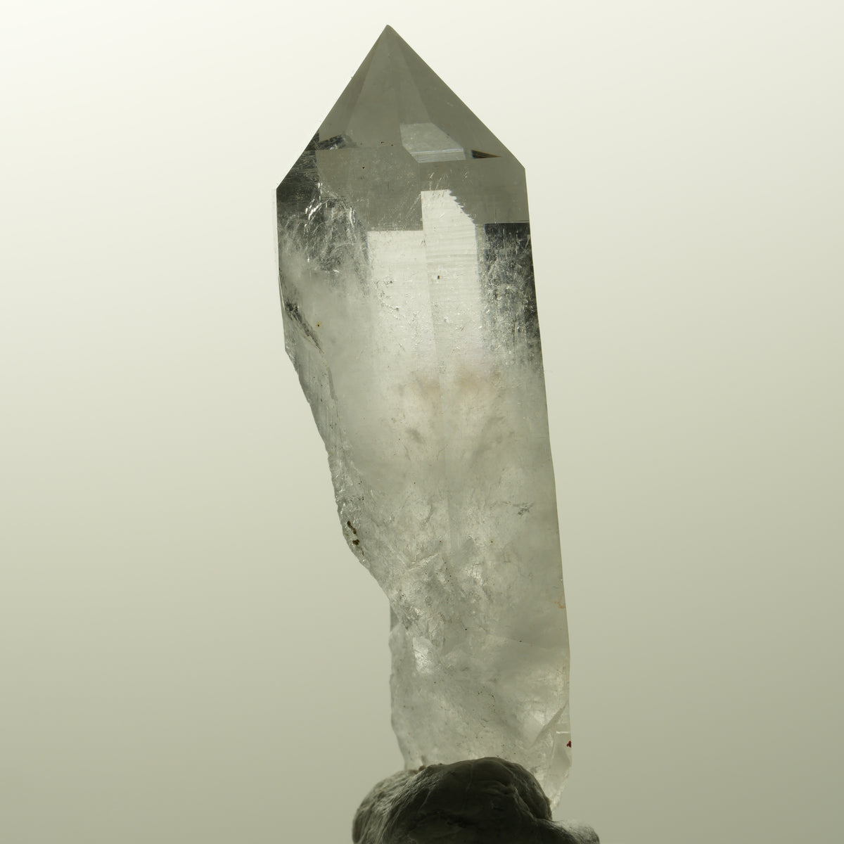 Lemurian Phantom Amethyst mit Hämatit Streep Mine, Goboboseb, Namibia 53*19*15mm #14850