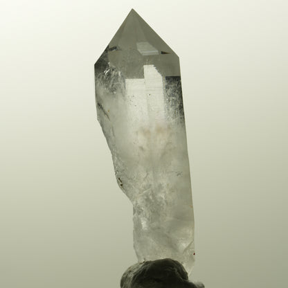 Lemurian Phantom Amethyst mit Hämatit Streep Mine, Goboboseb, Namibia 53*19*15mm #14850