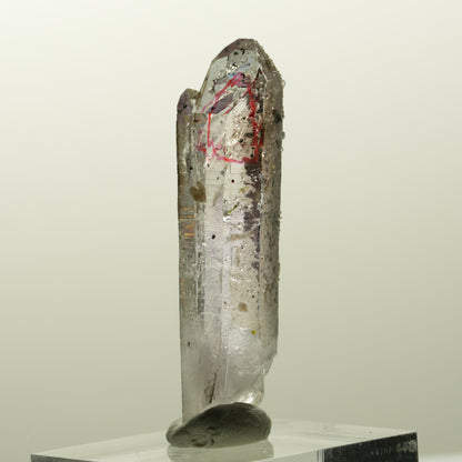 Enhydro Harlekin Phantom Amethyst Analcim Prehnit, 2x Blase Streep Mine Namibia 44*13*9mm #14851