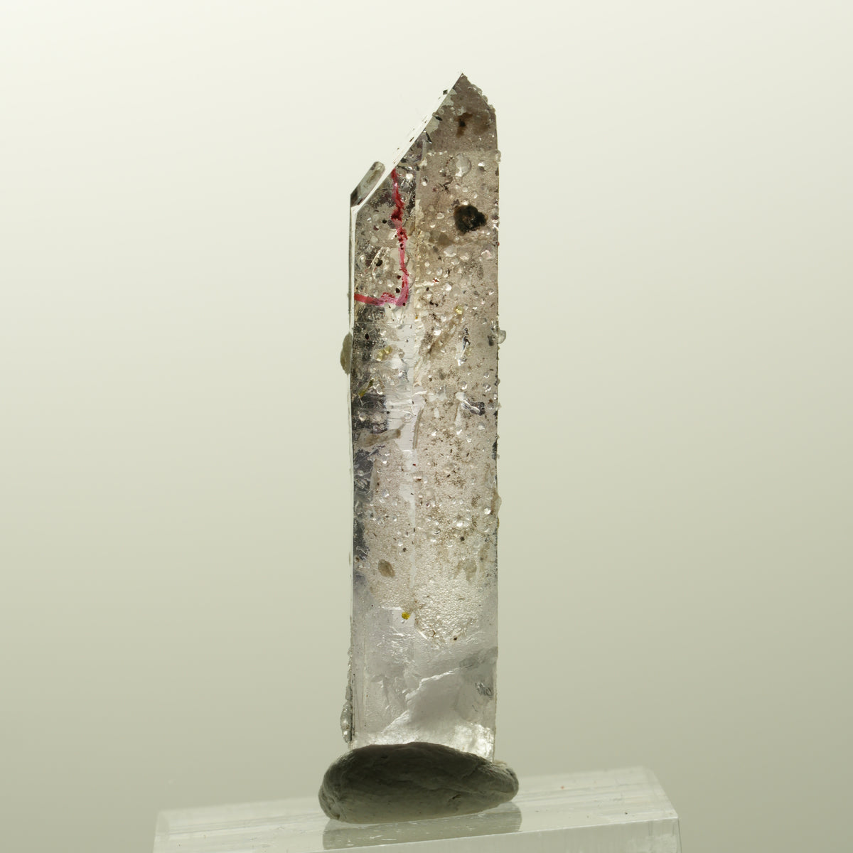 Enhydro Harlekin Phantom Amethyst Analcim Prehnit, 2x Blase Streep Mine Namibia 44*13*9mm #14851