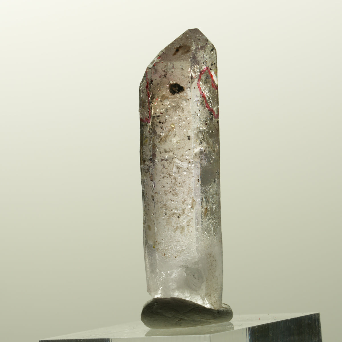 Enhydro Harlekin Phantom Amethyst Analcim Prehnit, 2x Blase Streep Mine Namibia 44*13*9mm #14851