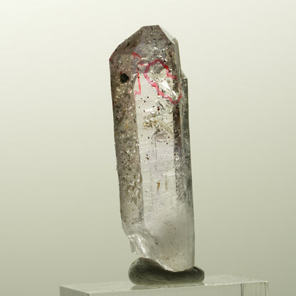 Enhydro Harlekin Phantom Amethyst Analcim Prehnit, 2x Blase Streep Mine Namibia 44*13*9mm #14851