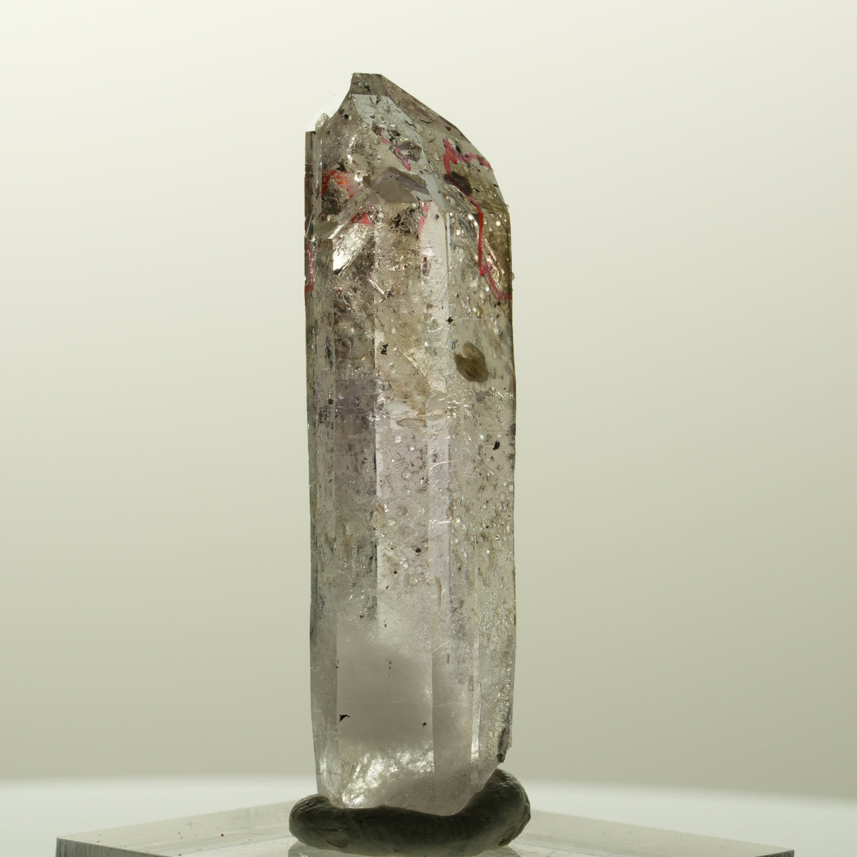 Enhydro Harlekin Phantom Amethyst Analcim Prehnit, 2x Blase Streep Mine Namibia 44*13*9mm #14851