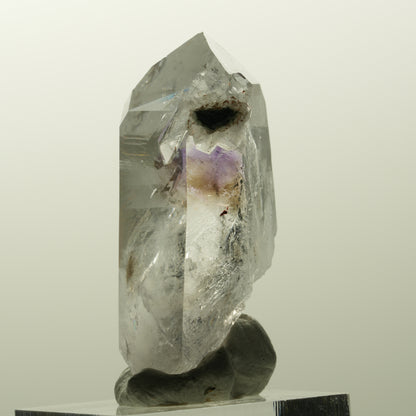 Klare Lemurian Phantom Amethyst Spitze Streep Mine Goboboseb, Namibia 45*24*17mm #14855