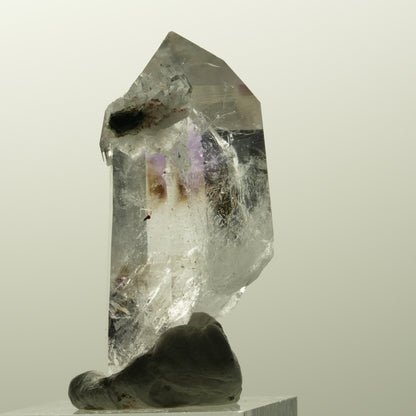 Klare Lemurian Phantom Amethyst Spitze Streep Mine Goboboseb, Namibia 45*24*17mm #14855
