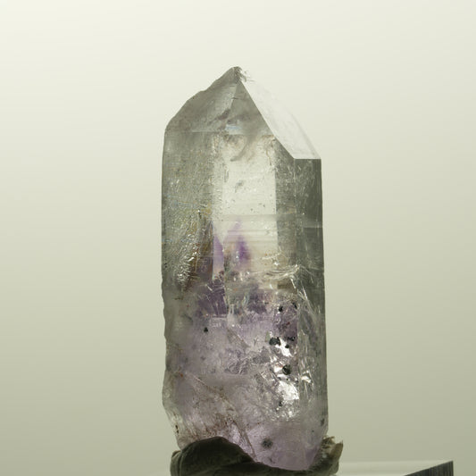 Harlekin Lemurian Phantom Amethyst Spitze Streep Mine, Goboboseb, Namibia 40*17*14mm #14856