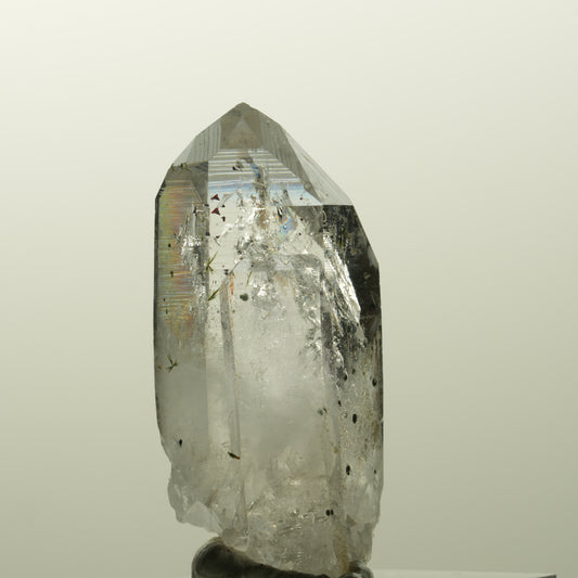 Harlekin Lemurian Phantom Amethyst Spitze Streep Mine, Goboboseb, Namibia 39*18*15mm #14857