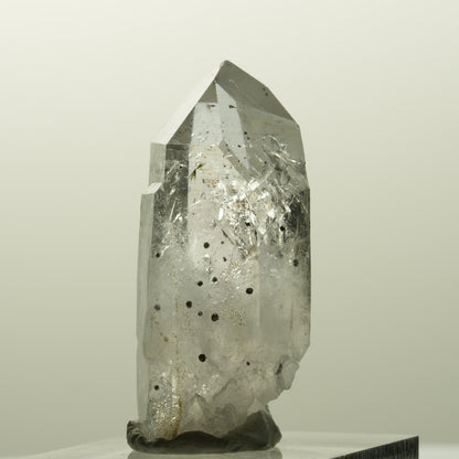 Harlekin Lemurian Phantom Amethyst Spitze Streep Mine, Goboboseb, Namibia 39*18*15mm #14857