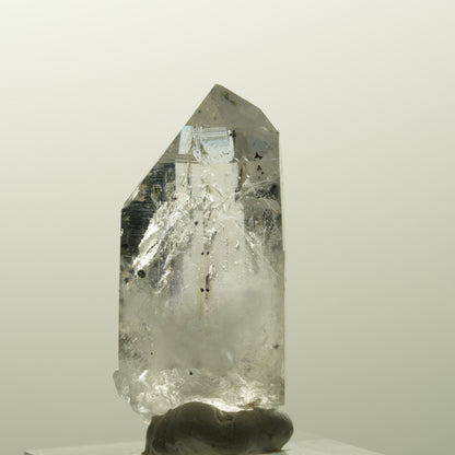 Harlekin Lemurian Phantom Amethyst Spitze Streep Mine, Goboboseb, Namibia 39*18*15mm #14857