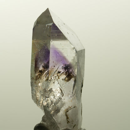 Harlekin Lemurian Phantom Amethyst Spitze Streep Mine, Goboboseb, Namibia 45*22*17mm #14858
