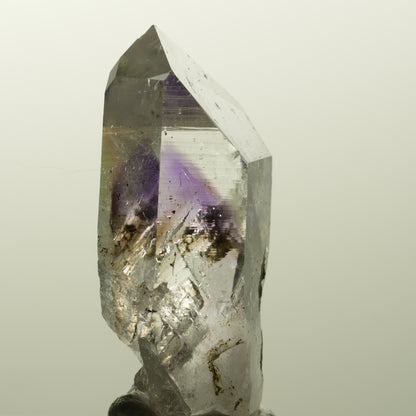 Harlekin Lemurian Phantom Amethyst Spitze Streep Mine, Goboboseb, Namibia 45*22*17mm #14858