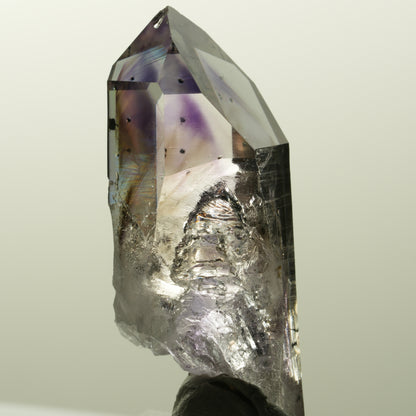 Harlekin Lemurian Phantom Amethyst Spitze Streep Mine, Goboboseb, Namibia 49*21*18mm #14859