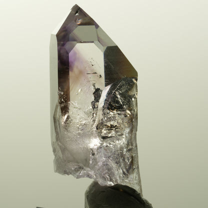Harlekin Lemurian Phantom Amethyst Spitze Streep Mine, Goboboseb, Namibia 49*21*18mm #14859