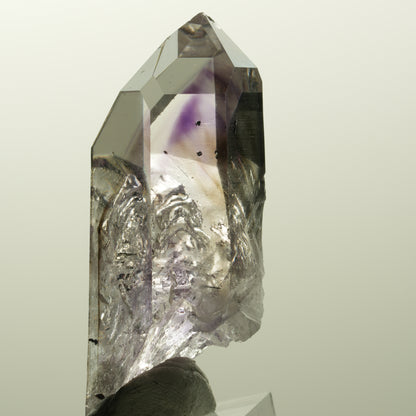Harlekin Lemurian Phantom Amethyst Spitze Streep Mine, Goboboseb, Namibia 49*21*18mm #14859