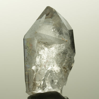 Harlekin Lemurian Phantom Amethyst Spitze Streep Mine, Goboboseb, Namibia 40*23*18mm #14861