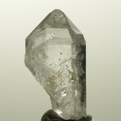 Harlekin Lemurian Phantom Amethyst Spitze Streep Mine, Goboboseb, Namibia 40*23*18mm #14861