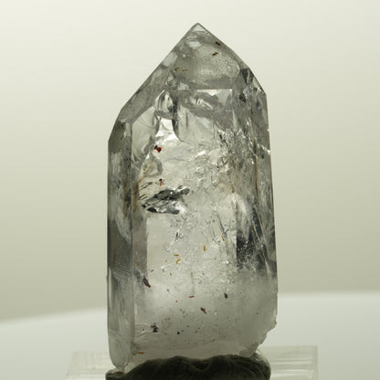 Harlekin Lemurian Phantom Amethyst Spitze Streep Mine, Goboboseb, Namibia 42*20*15mm #14862
