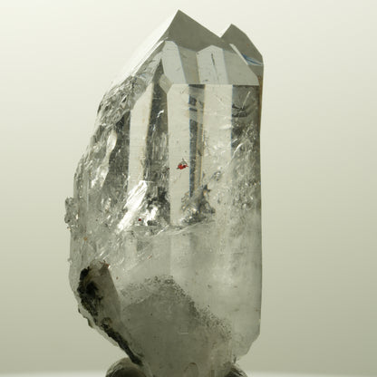 Harlekin Skelett Phantom Rauchquarz Spitze Streep Mine, Goboboseb, Namibia 48*28*18mm #14865