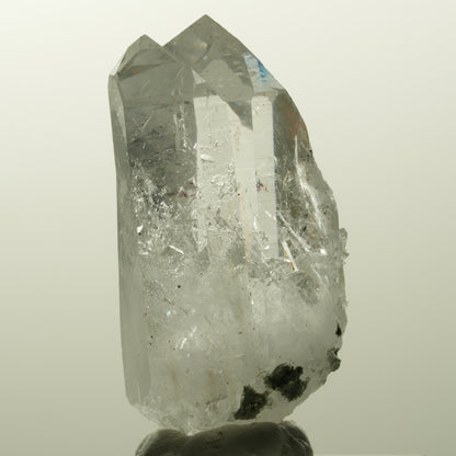 Harlekin Skelett Phantom Rauchquarz Spitze Streep Mine, Goboboseb, Namibia 48*28*18mm #14865