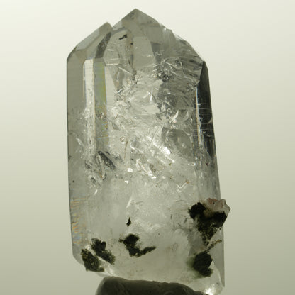 Harlekin Skelett Phantom Rauchquarz Spitze Streep Mine, Goboboseb, Namibia 48*28*18mm #14865