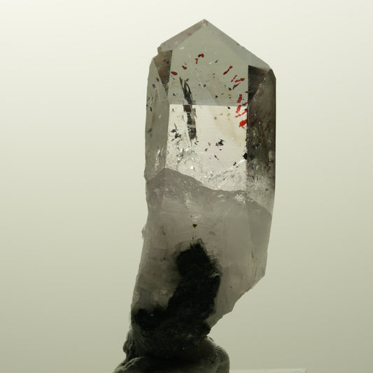 Harlekin Lemurian Phantom Amethyst Streep Mine, Goboboseb, Namibia 45*16*12mm #14868