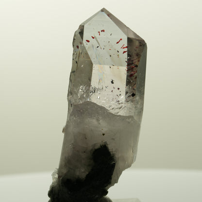 Harlekin Lemurian Phantom Amethyst Streep Mine, Goboboseb, Namibia 45*16*12mm #14868
