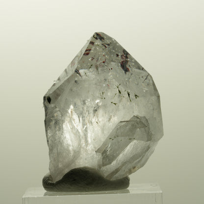 Harlekin Skelett Phantom Amethyst mit Analcim, Epidot Streep Mine, Namibia 36*28*24mm #14869