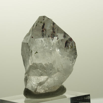 Harlekin Skelett Phantom Amethyst mit Analcim, Epidot Streep Mine, Namibia 36*28*24mm #14869