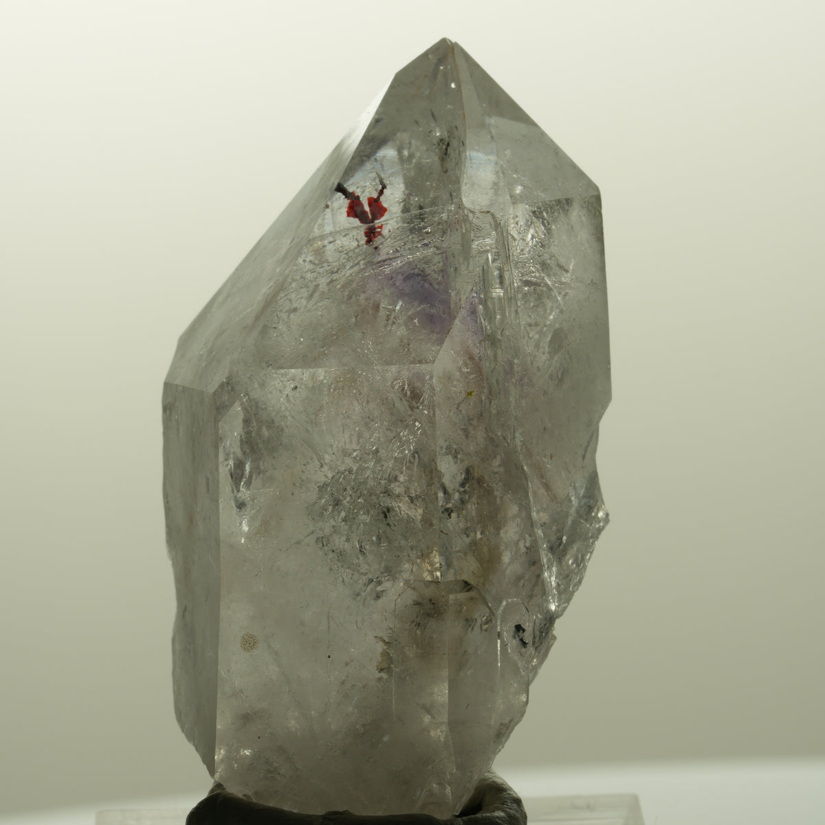 Harlekin Skelett Phantom Amethyst Spitze Streep Mine, Goboboseb, Namibia 45*24*21mm #14870