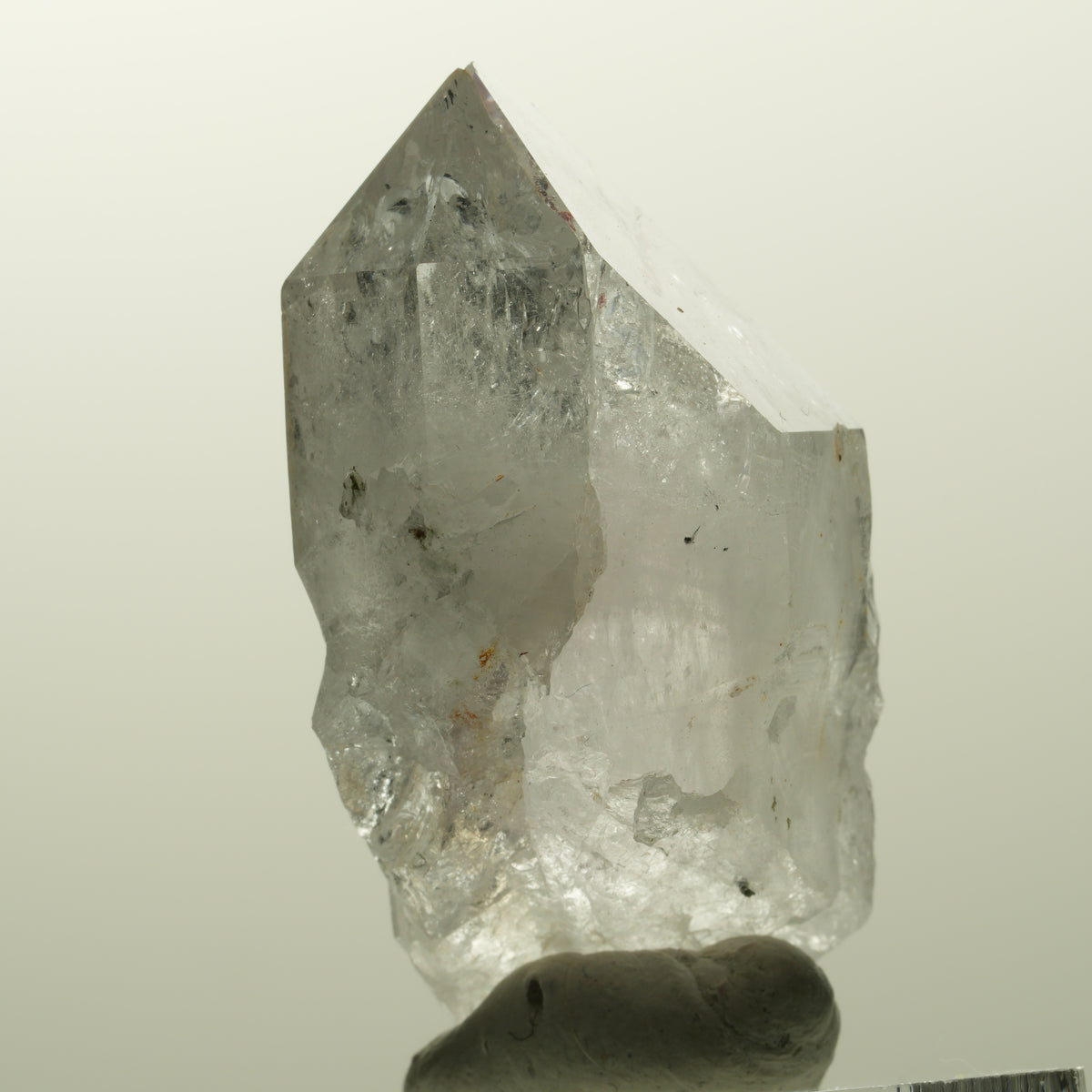 Harlekin Skelett Phantom Amethyst Spitze Streep Mine, Goboboseb, Namibia 45*24*21mm #14870