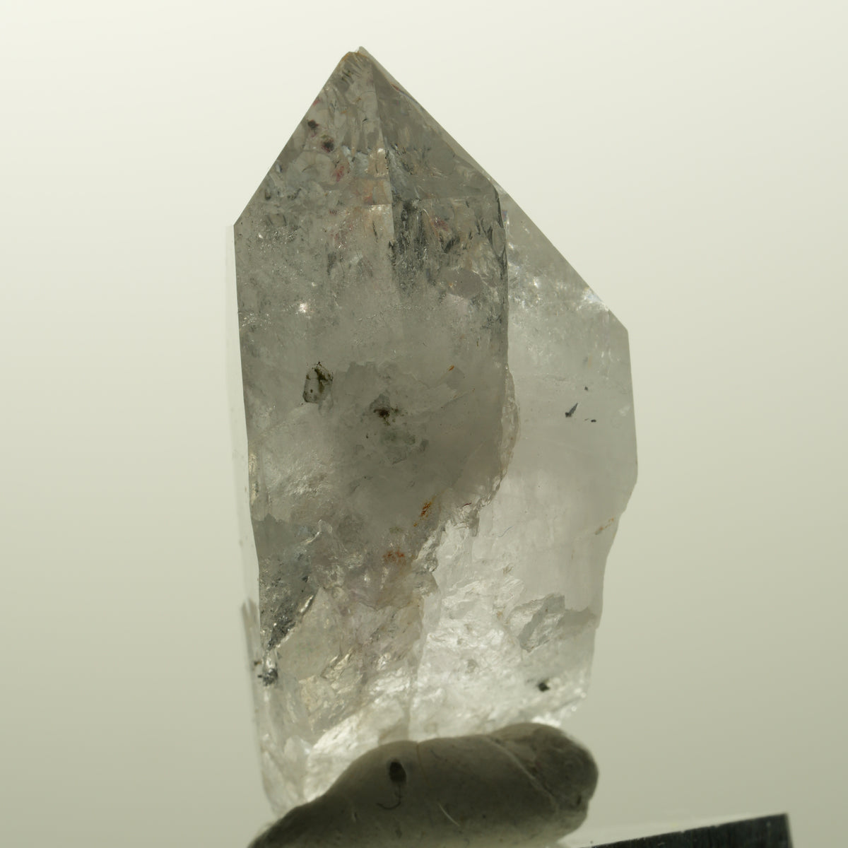 Harlekin Skelett Phantom Amethyst Spitze Streep Mine, Goboboseb, Namibia 45*24*21mm #14870