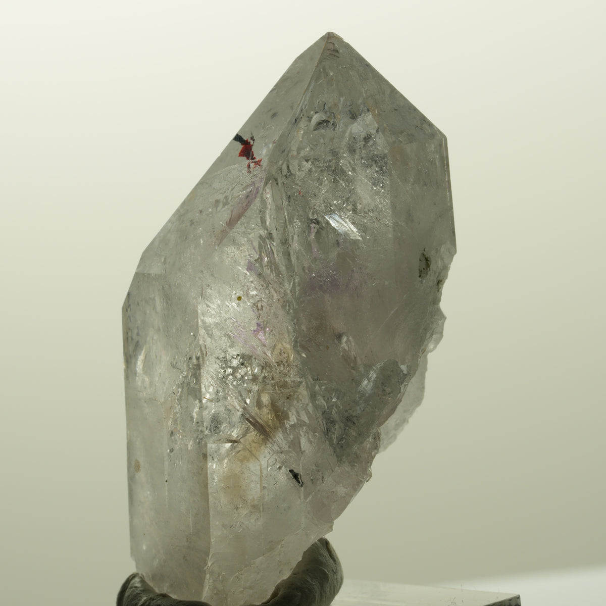 Harlekin Skelett Phantom Amethyst Spitze Streep Mine, Goboboseb, Namibia 45*24*21mm #14870